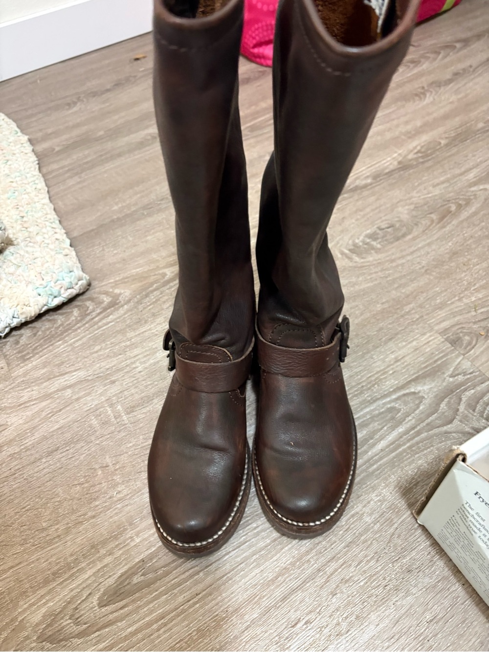 FRYE Brown Leather Boots